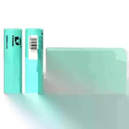 2pcs Listman IMR 18650 2800mAh 30A Flat Top Li-ion Rechargeable Battery