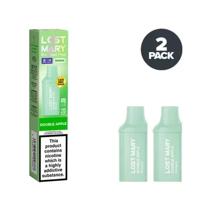 Double Apple Lost Mary BM600 Prefilled Pods - Ecigdepot