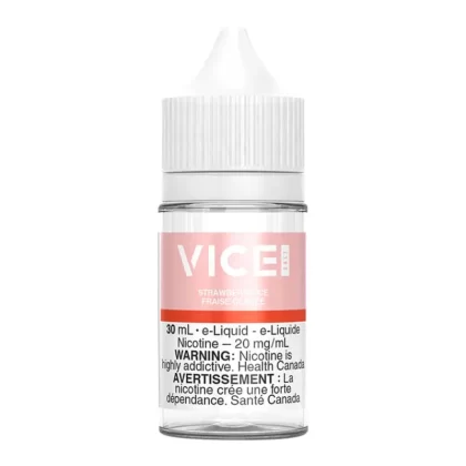Vice Salt Nic E-Liquid - Strawberry Ice 30ml - 12mg/ml