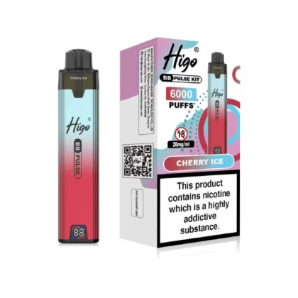 Higo BB Pulse 6000 Prefilled Pod Kit Cherry Ice