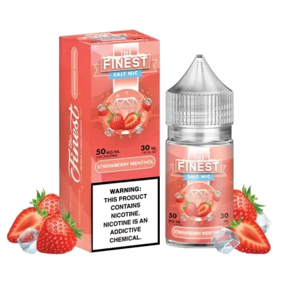 The Finest Salt – Strawberry Menthol