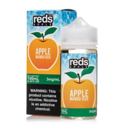7 Daze Reds Apple Mango Iced 100ml Vape Juice - Vape Product, Vape Product
