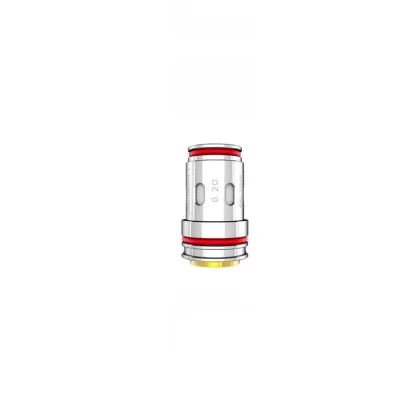 Uwell Crown 5 Replacement Coils 0.2ohm UN2-3 Triple Meshed - Single Coil, Pack of 4 x Coils