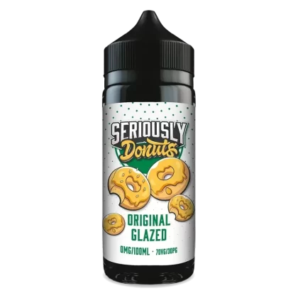 Seriously Donuts by Doozy Original Glazed 100ml Shortfill E-Liquid - Ecigpremium