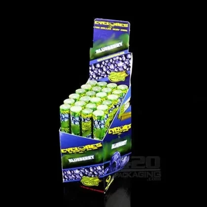 Cyclones Blueberry Flavored Hemp Cones 24/Box