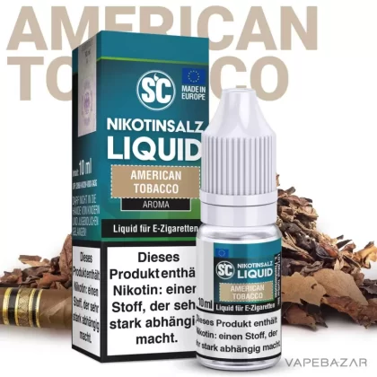 SC Salt Liquid – American Tobacco - Vapebazar
