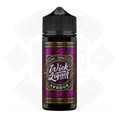 Wick Liquor Ardour 0mg 100ml Shortfill E-liquid - Ecigdepot