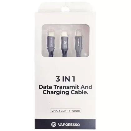 Vaporesso 3 in 1 charging cable - Eliquidsupply