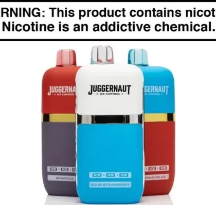 L&A Juggernaut 150K Puff Disposable Vape - Grape Ice, Mexico Mango (200922)