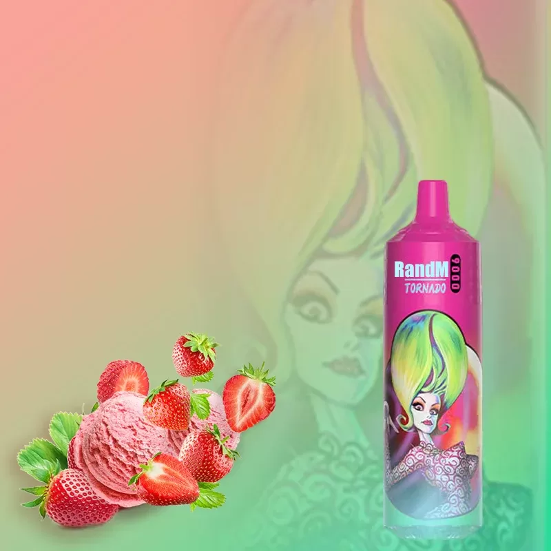 R AND M Tornado Strawberry Cream 9000
