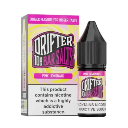 Drifter Bar Salt Nic Salt E Liquid Pink Lemonade - Nicotine Strength#20mg>10mg>5mg (A5743E) (A5743E)