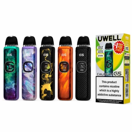 Uwell Caliburn G5 Vape Kit - Orange Feathers