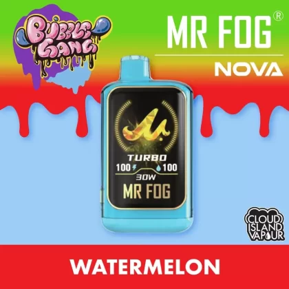 MR FOG NOVA 36K Disposable Vape – Bubble Gang Watermelon