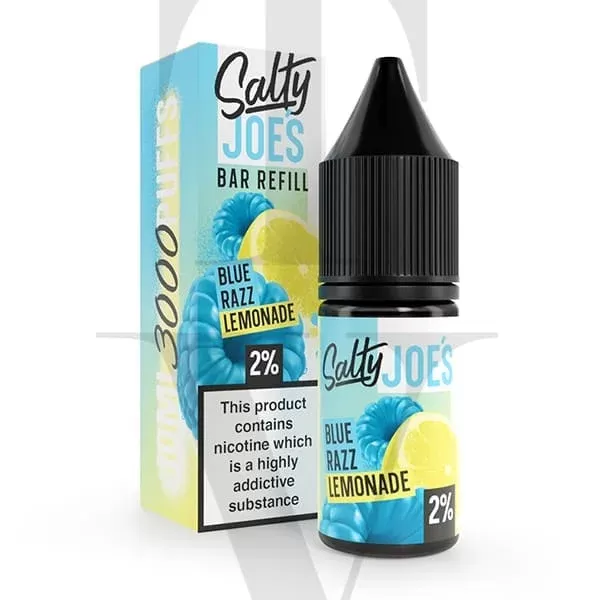 SALTY JOE’S BLUE RAZZ LEMONADE NIC SALT E-LIQUID