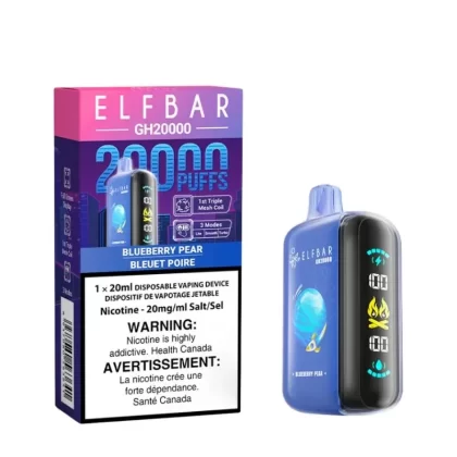 Elf Bar GH20000 Disposable Vape – 20K Puffs – Blueberry Pear - Ontario, Outside Ontario