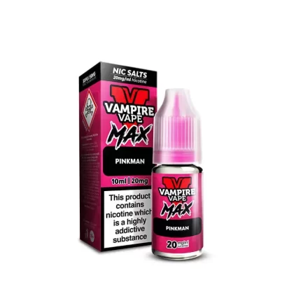 Vampire Vape MAX Pinkman Nic Salt E-Liquid 10ml - Vape Product, Vape Product