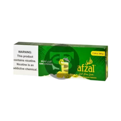 Afzal Hookah Shisha Kiwi Lemonade 10 Packs of 50g - Ejuicewarehouse