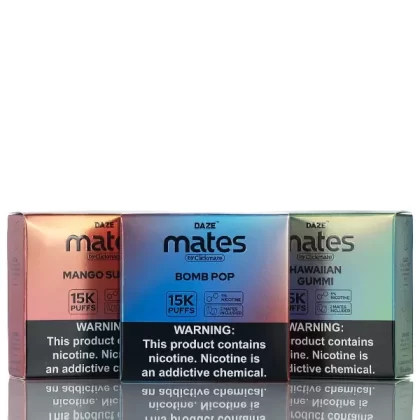 7 Daze Clickmate Mates Recharge 5% Nic - Icy Blast
