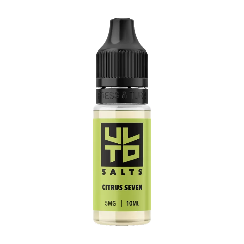 ULTD Citrus Seven Nic Salt - 10ml - 10MG - Vape Product (DE53DE)