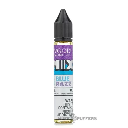 VGOD SaltNic Mix – Iced Blue Razz 30mL - Nicotine Strength#25mg>50mg
