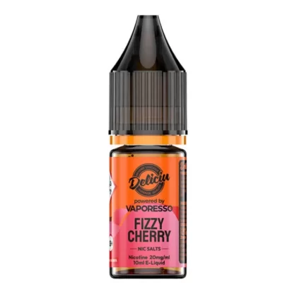 Fizzy Cherry Nic Salt E-Liquid by Deliciu (10ml)
