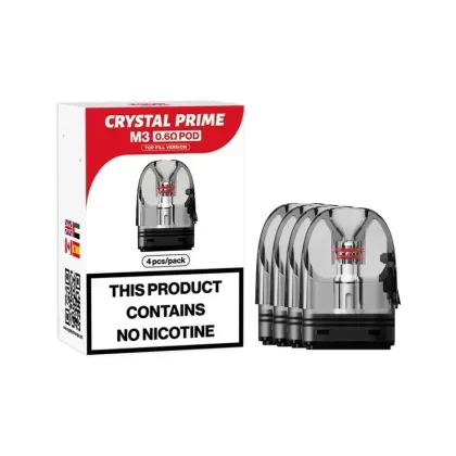 Crystal Prime M3 Replacement Pods – Pack of 4