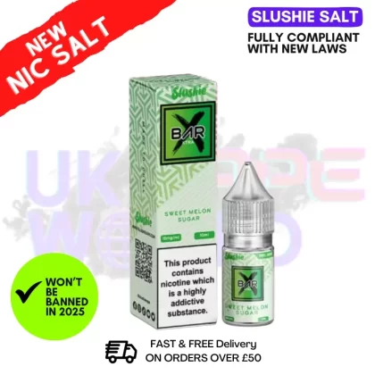 Slushie Salts Xtra Sweet Melon Sugar E Liquid