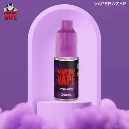 Vampire Vape Liquid – Applelicious - 6mg/ml, 3mg/ml
