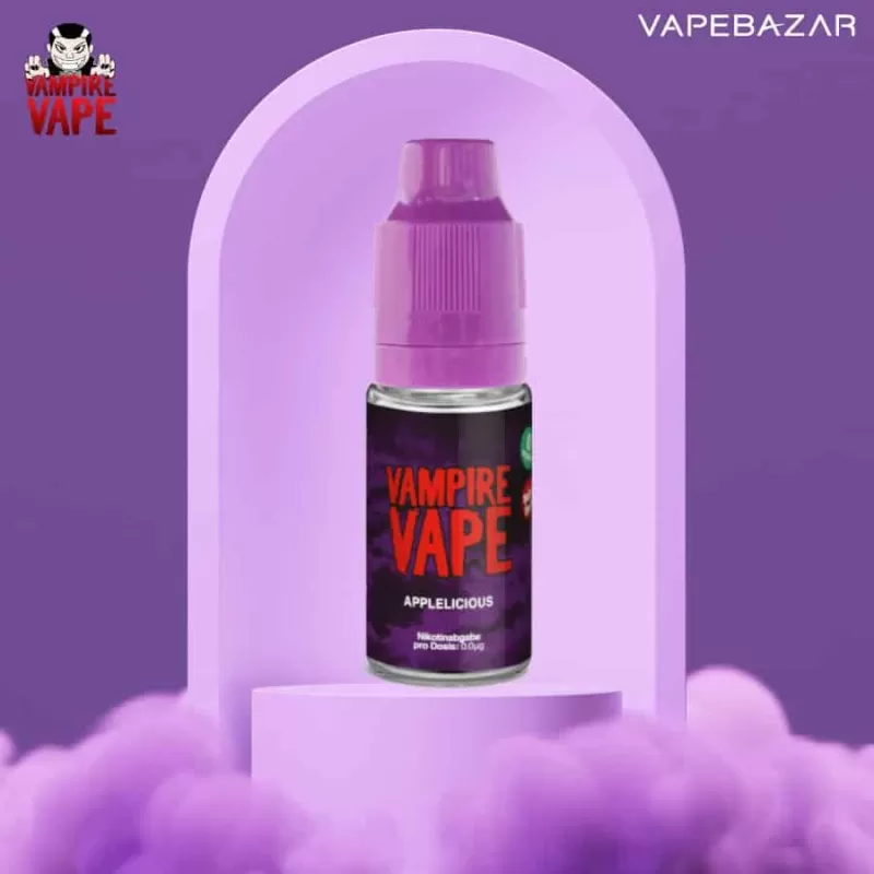 Vampire Vape Liquid – Applelicious - 6mg/ml, 3mg/ml