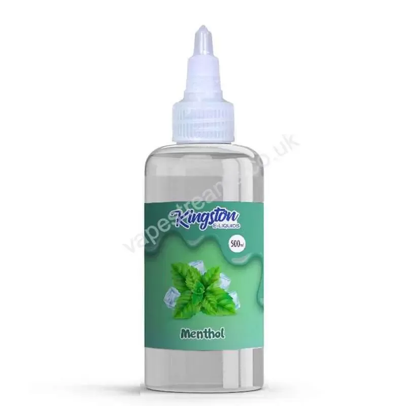 Menthol 500ml E-Liquid Shortfill by Kingston - Vapestreams Co