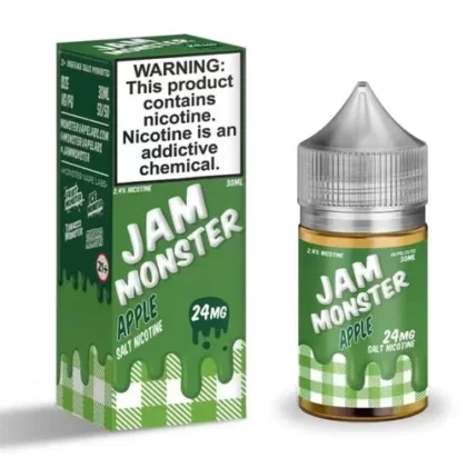 Jam Monster Apple Salt 30ml E-Juice - Eliquidsupply