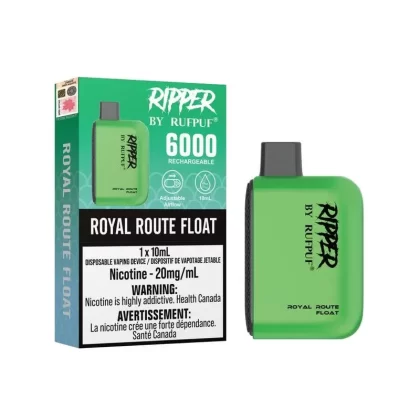 RUFPUF Ripper 6000 Disposable – Royal Route Float