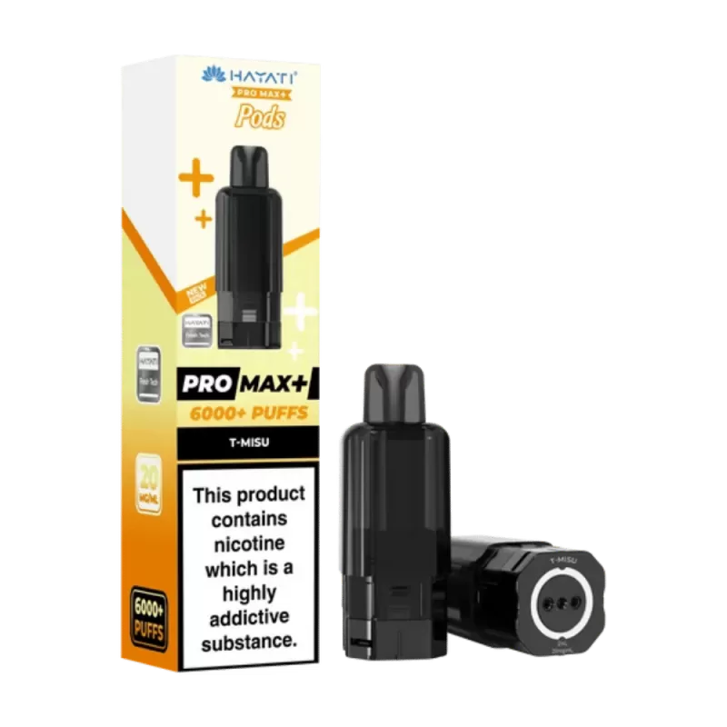 Hayati Pro Max Plus 6000 Prefilled Pod T-Misu
