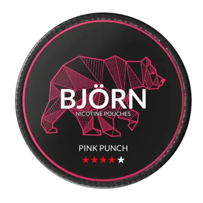 Woreczki nikotynowe Bjorn 18mg – Pink Punch Snus AKCYZA