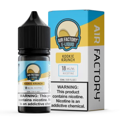 Air Factory Salt Kookie Krunch eJuice - Vape Product; Vape Product, Vape Product (B8854F) (B8854F)