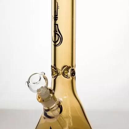 Genie 14″ Metallic 9 mm glass beaker bong
