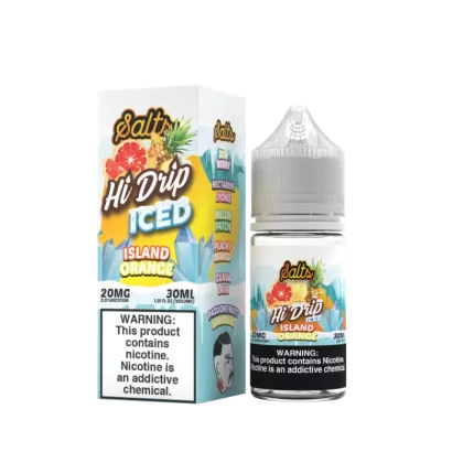 Island Orange Iced by Hi-Drip Salts Series 30ml - 50MG