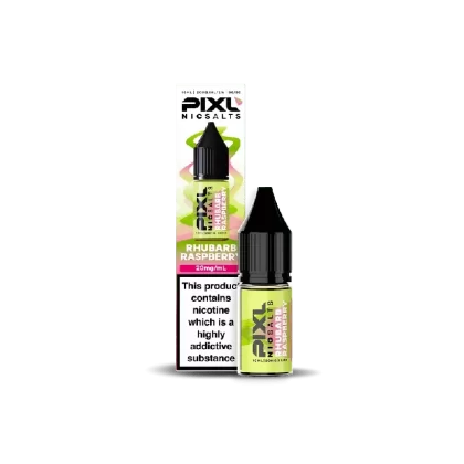 PIXL Nic Salt E-Liquid Rhubarb Raspberry 10ml - Nicotine Strength#20mg>10mg (28CC0C) (28CC0C)