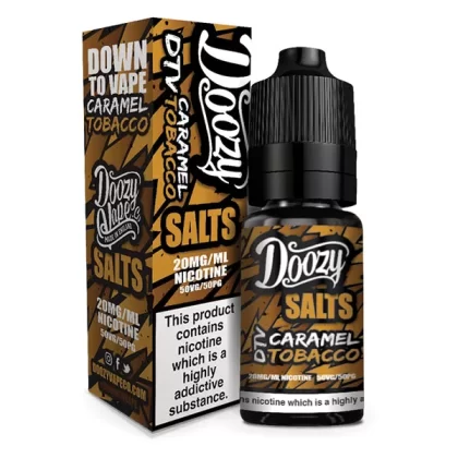 Doozy Caramel Tobacco Nic Salt E-Liquid - 10mg