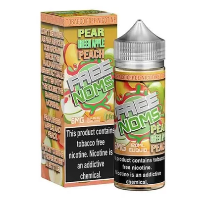 Pear Green Apple Peach TF 120ml Vape Juice – Free Noms - Vape Product, Vape Product