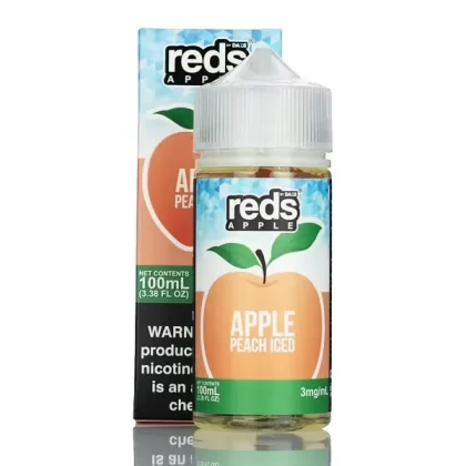 7 Daze - Reds Apple ICED eJuice Peach - 100ml - 6mg