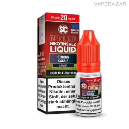 SC Red Line Nikotinsalz Liquid – Strong Cassis - 5mg/ml, 20mg/ml