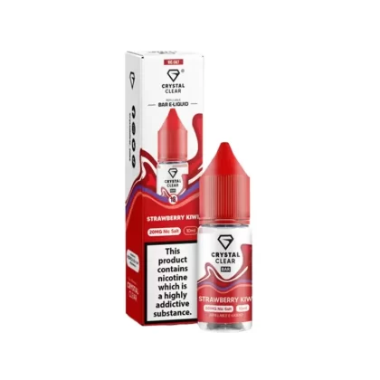 Crystal Clear Strawberry Kiwi 10ml Nic Salt E-liquid - Vape Product, Vape Product