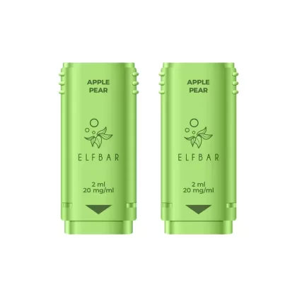 ELF Bar 1200 Apple Pear Pods (2 Pack) - Strength#20mg (5E1162) (5E1162)