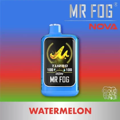 MR FOG NOVA 36K Disposable Vape – Blue Razz Steezy Watermelon