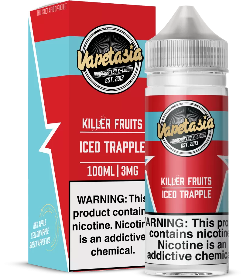 Vapetasia - Killer Fruits ICED Trapple - 100ML E-Liquid