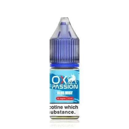 10x Blue Mist OXVA Ox Passion Nic Salt 10ML E-Liquid