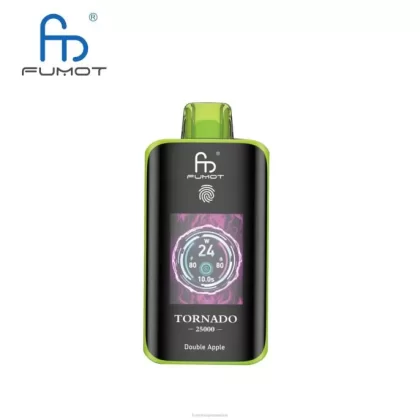 Fumot Tornado 25000 vaporizadores desechables manzana doble – 02245 Fumot Vape Online Shop