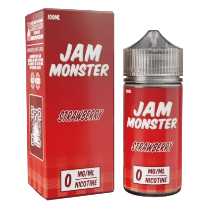 Jam Monster - Strawberry - 100ML E-Liquid - 6MG