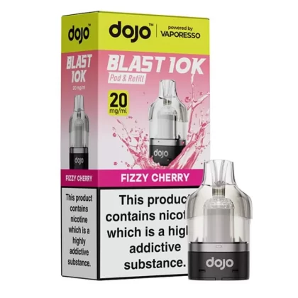 Dojo Blast 10K Fizzy Cherry Prefilled Pods - 20mg